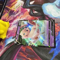 Pokemon Card Mew V 069/189 Darkness Ablaze Half Art NM - Image 3