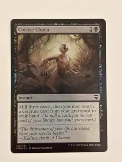 Corpse Churn Commander Legends Foil Magic the Gathering MTG - Image 1