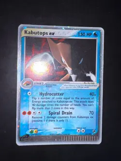 Pokemon TCG English Card Sandstorm Kabutops ex 97/100 Holo E Series Ex Holo - Image 2