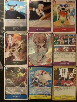 Rare Sexy Anime Waifu Card and 8 One Piece Cards - Image 1