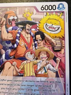 Kouzuki Oden OP13-063 Uncommon Carrying On His Will One Piece Card Game - Image 3