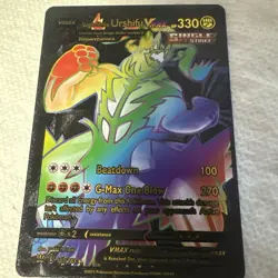 Urshifu Black Foil VMAX Rainbow Fan Art Card - Image 1