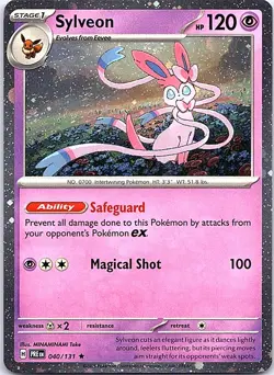 Sylveon - (Cosmos Holo) Holo Rare Miscellaneous Cards & Products 040/131 NM - Image 1