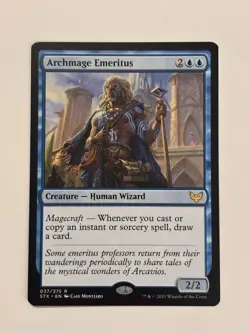 Archmage Emeritus Strixhaven: School of Mages Magic the Gathering MTG - Image 1
