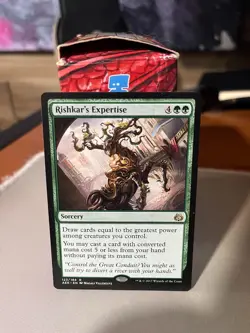 MTG Rishkar's Expertise Aether Revolt Regular (123/184) LP FREE SHIPPING - Image 1