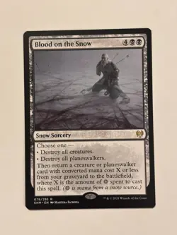 Blood on the Snow Kaldheim Magic the Gathering MTG - Image 1