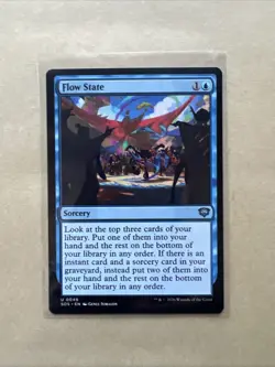 MTG Flow State SOS 0049 U NM Regular - Image 2