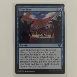NMT MTG Flow State Secrets of Strixhaven Regular Uncommon Blue Sorcery - Image 1