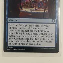 NMT MTG Flow State Secrets of Strixhaven Regular Uncommon Blue Sorcery - Image 3