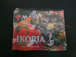 MTG Ikoria Lair of Behemoths Collector Booster Box Sealed English w/ Acrylic - Image 1