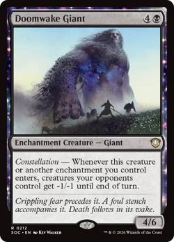 Doomwake Giant - 212 - SOC - Near Mint - MTG - Image 1