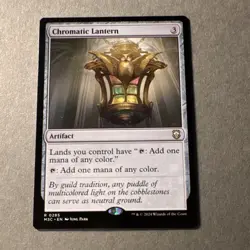 Wizards of the Coast Chromatic Lantern Artifact 0285 Rare MH3 Commander Regular - Image 1