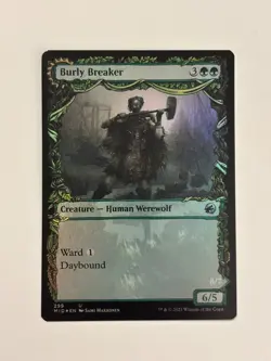 Burly Breaker (Showcase) Innistrad: Midnight Hunt Foil Magic the Gathering MTG - Image 1