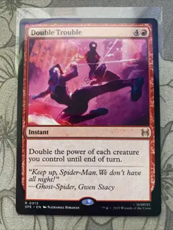 MTG Double Trouble #0013 Rare Marvel’s Spider-Man: Eternal Legal (SPE) - Image 1