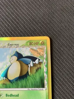 Pokemon EX Dragon Frontiers Snorlax Holo Card 10/101 Rare - Image 4
