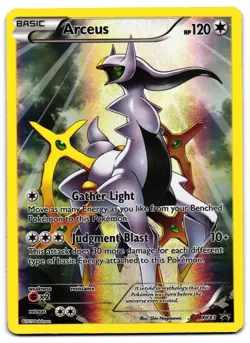 Arceus XY83 - XY Black Star Promos Promo Pokemon TCG - MP Card - Image 1