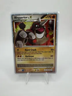 Pokemon Rhyperior LV.X DP29 Diamond and Pearl Promo Holo 170 HP - Image 1