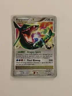 Rayquaza C Lv.X 146/147 Supreme Victors Holo Ultra Secret Rare Pokemon TCG LP Mp - Image 1