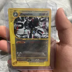 Pokemon Magneton H16/H32 Aquapolis Holo Rare 70 HP Stage 1 English Card 2002 - Image 1