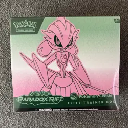 Pokemon Center Exclusive Paradox Rift Elite Trainer Box ETB Pair Set Of 2 Sealed - Image 2