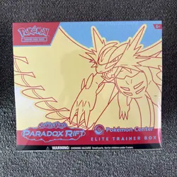 Pokemon Center Exclusive Paradox Rift Elite Trainer Box ETB Pair Set Of 2 Sealed - Image 3