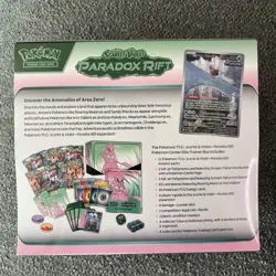 Pokemon Center Exclusive Paradox Rift Elite Trainer Box ETB Pair Set Of 2 Sealed - Image 4