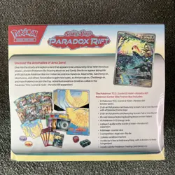 Pokemon Center Exclusive Paradox Rift Elite Trainer Box ETB Pair Set Of 2 Sealed - Image 5