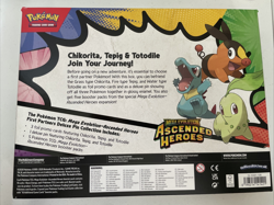 Pokemon Ascended Heroes First Partner Deluxe Pin Collection Sealed New - Image 2