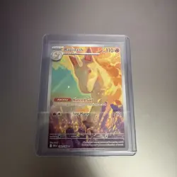 Rapidash 189/182 Sv10: Destined Rivals Holo Full Art Fire Pokemon - Image 1