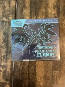 Pokemon Mega Evolution Phantasmal Flames Elite Trainer Box TCG Charizard SEALED - Image 1