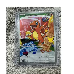 Pokemon TCG Charmander Promo 038 Holo Basic 80 HP English - Image 1