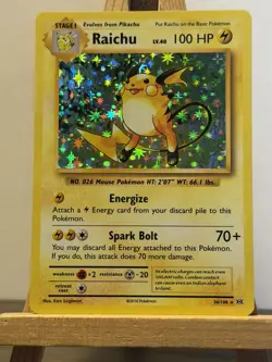 Raichu 36/108 - XY Evolutions Holo - Pokemon TCG - Image 1