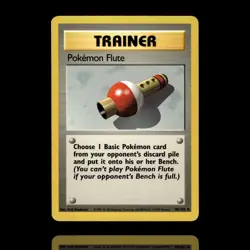 ▸ Pokemon Flute | Base Set | Uncommon | 086/102 | MP - Image 1