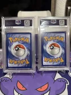 PSA 9 Lot Of 2025 Pokemon DRI EN Zamazenta IR And Rocket’s Wobbuffet Promo - Image 2