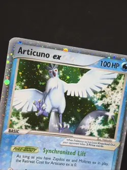 Articuno ex 032 Holo Nintendo Black Star Promo 2005 Pokemon NM/LP - Image 3