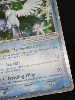 Articuno ex 032 Holo Nintendo Black Star Promo 2005 Pokemon NM/LP - Image 4