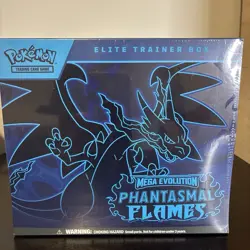 Phantasmal Flames ETB IN HAND Pokemon TCG Brand New Sealed - Image 1