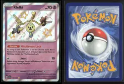 Klefki 159/091 Shiny Rare Paldean Fates Pokemon NM/M - Image 3