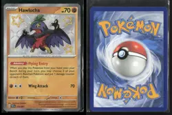 Hawlucha 175/091 Shiny Rare Paldean Fates Pokemon NM/M - Image 3