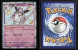 Wigglytuff 147/091 Shiny Rare Paldean Fates Pokemon NM/M - Image 3