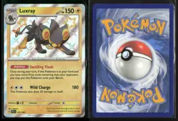 Luxray 137/091 Shiny Rare Paldean Fates Pokemon NM/M - Image 3