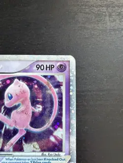 Pokemon Mew ex 100/110 Ex Holon Phantoms English Ultra Rare Holo Vintage swirl - Image 5
