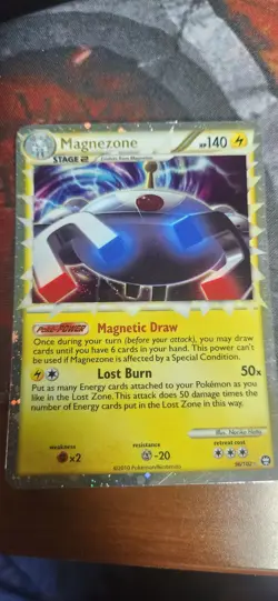 Magnezone Prime Triumphant Ultra Rare Pokemon TCG 96/102 HeartGold & SoulSilver - Image 1