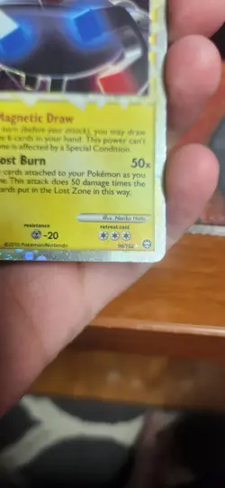 Magnezone Prime Triumphant Ultra Rare Pokemon TCG 96/102 HeartGold & SoulSilver - Image 3