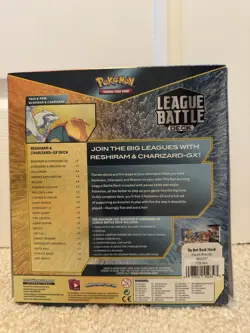 Pokemon TCG League Battle Deck Reshiram Charizard GX Sealed - Image 2