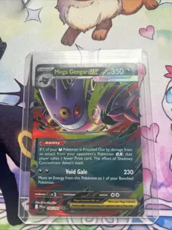 Pokemon TCG Mega Gengar EX 056/094 Ultra Rare Holo Phantasmal Flames - Image 1