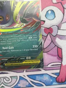 Pokemon TCG Mega Gengar EX 056/094 Ultra Rare Holo Phantasmal Flames - Image 5