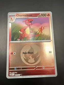 Pokemon TCG - Charmeleon 021/217 - Reverse Holo Fire Energy - Ascended Heroes - Image 1