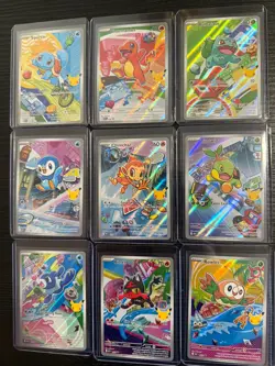 Pokemon First Partner Illustration Collection Series 1 Complete Set Near Mint - Image 1