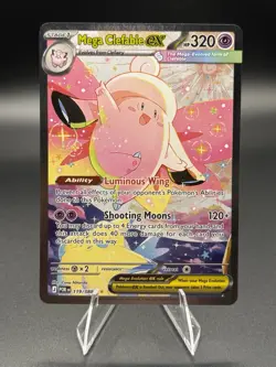 Mega Clefable Ex SIR 119/088 Pokemon TCG Perfect Order - Image 1